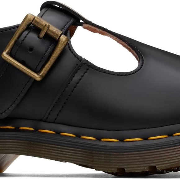 Dr. Martens Zavala Chunky Mary Jane Platform T-Bar Leather Shoes Women’s 6 Black - Picture 14 of 14